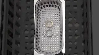 Shiny & spotless, clean rings with LifeBasis CS1 digital ultrasonic cleaner easily!