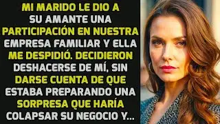 Mi Marido Le Dio A Su Amante Una Parte De Nuestro Negocio Y Ella Me Despidió, Pero... HISTORIAS VIDA