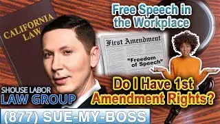 Free Speech in the Workplace &mdash; Do I Have 1st Amendment Rights at Work?