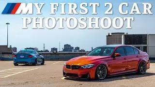 My First 2 Car Photoshoot!  (BMW M x Edelweiss Wheels) | CYRIOUS AUTOMOTIVE