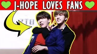 ❤ КАК J-HOPE LOVES FANS | BTS Bangtan Boys