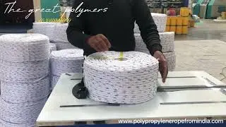Rope manufacturing company polypropylene rope from india submersible pump safety rope