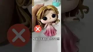 N&Atilde;O FA&Ccedil;A ISSO ❌❌ #biscuit #diy #arteembiscuit #biscuitparainiciantes