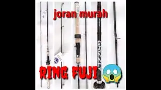 Review joran baitcasting anyfish grizzly. joran murah berkualitas ring fuji