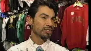 Newsclip: 1991 Boxers Against Drugs show in Belen, NM