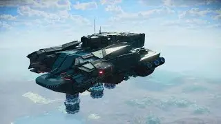 No Man's Sky Breach Parts Corvette, biological payload.Simple test concept
