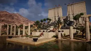 Temple of Karnak - Assassin&rsquo;s Creed: Origins Ambience (HD)