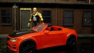 Mattel Wrestling WWE Wrekkin Slam Mobile Action Figure Vehicle Review & Comparison 1:12