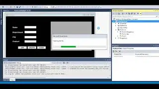 3. Connecting DB With VISUAL STUDIO - C# Desktop Application Using Windows Form