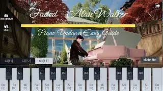 Undawn Piano Guide: Faded (Easy for Beginners)