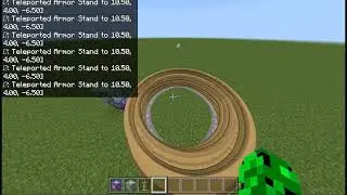 The Minecraft Command Tutorial EP 2, PT 2 | Making Armor Stand Circles In Minecraft: Bedrock Edition