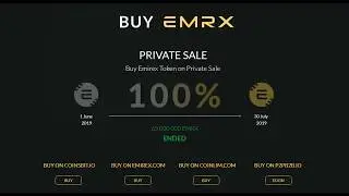 Emirex - как принять участие в IEO. Розыгрыш USD, BTC, EMRX на 200тыс.$