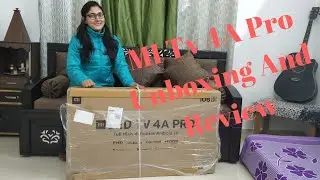 Mi 4A Pro Android 43 inch TV Unboxing