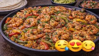طريقة عمل فاهيتا الجمبري او الجمبري بالخلطة  احسن طريقة واحلي طعم