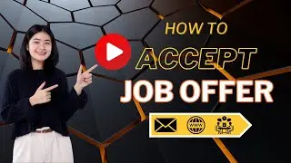5 Easy steps to Accept a Job Offer with live Email Examples | Job Offer checklist 2024