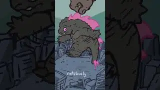 Godzilla not cute anymore trend #shorts #godzilla #kong #notcute