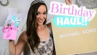 Birthday Haul ♡  What I Got For My Birthday + 300K Subscriber Giveaway!