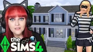 BANDIT STEALS FROM THE PANCAKES FAMILY! | The Sims 4 Sticky Fingers Part 5