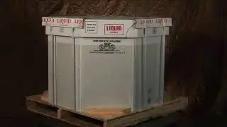 220 gallon EZ-BULK liquid bulk container system with EZ-VALVE evacuation