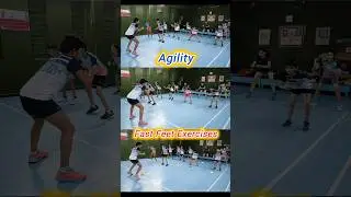 Agility / Fast Feet Exercises / Speed Training #badminton