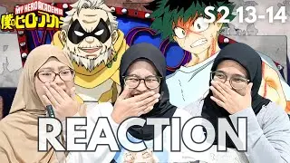 Hero Names🤩 | My Hero Academia S2 Reaction | Episode 13-14 | Tib&egrave; Reaction!