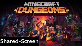 Minecraft Dungeons (2020) Xbox Series X Shared-Screen play through