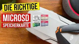 Die beste Micro SD Speicherkarte für Deine DJI Mini 3 Pro, DJI Mini 4 Pro oder DJI Mini 2 SE