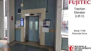 Fujitec Traction Elevator at Block 119B Rivervale Drive (Lift C)