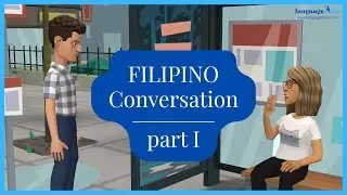 Filipino/Tagalog Conversation: part 1 - Learn Filipino through cartoons (with audio and subtitles)