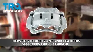 How to Replace Front Brake Calipers 2000-2005 Ford Excursion