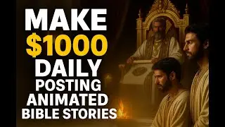 Make $1000 Daily with ANIMATED Bible Stories (100% Free)