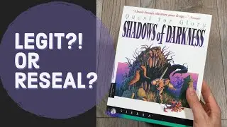 Quest for Glory IV: Shadows of Darkness NEW SEALED or resealed?! unboxing video