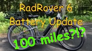 RadRover 6 Battery Performance Update