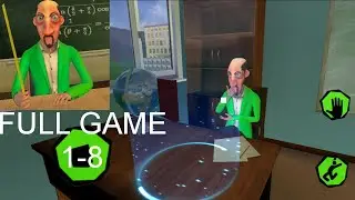 Spooky Teacher Scary 3D Full Gameplay 1-8 Levels •ANDROID•