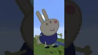 Peppa Pig Characters in Minecraft
