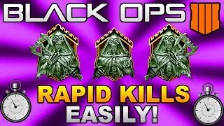 Black Ops 4: HOW TO GET EASY RAPID KILLS (Diamond/Gold/Dark matter Camo Fast)!