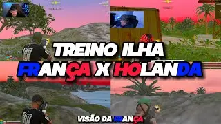 TREINO ILHA - FRAN&Ccedil;A X HOLANDA