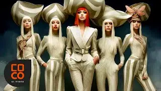[4K] Surreal Vogue Beat! II (Surreal AI Dance) | Official AI Music & Art Film