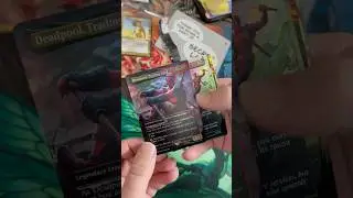 Deadpool Secret Lair opening! #magicthegathering #secretlair #jeffthelandshark #marvel #gwenpool