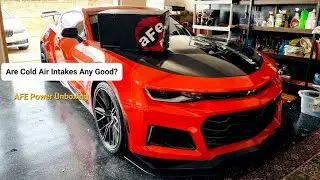 aFe Power Cold Air Intake - Camaro ZL1 - Unboxing and initial Impressions