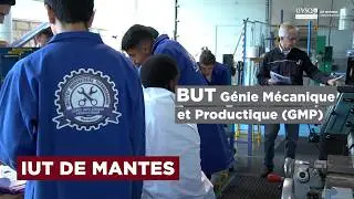 Pr&eacute;sentation du BUT G&eacute;nie M&eacute;canique et Productique &agrave; l'IUT de Mantes (UVSQ)