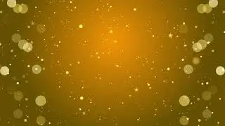 Floating Round Side Particles Free Yellow Background Videos, No Copyright | All Background Videos