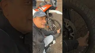 New KTM390 Adventure. Tubeless spoke wheels. #bigbearbangalore #ktm390adventure #motorcyclelife