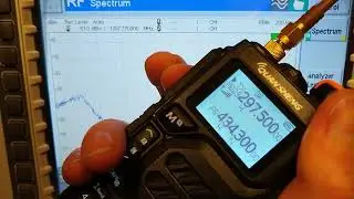 Quansheng UV-K5 transmitting on the 23cm hamband ( flea power)