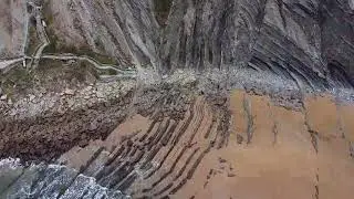 Stormy Ocean Waves Hitting the Rugged Rocky Coast