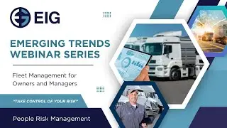 Emerging Trends Webinar Series - Fleet Management for Owners and Managers