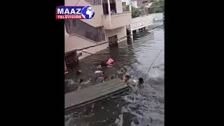 Boat OverLoded - Dengerous Scene Of Hyderabad Heavy Rain - Maaz News - WhatsApp