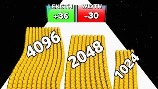 Butter Army Run vs Cube Surfer - All Level Gameplay (ASMR, Max Level) New Update 