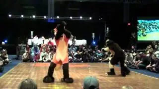 FC2012 Fursuit Dance Competition - Part 16. Valentino Vs. Monk-a