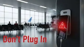 Don't Use Public USB Charging Stations at Airports (Juice Jacking),#travelsmart
